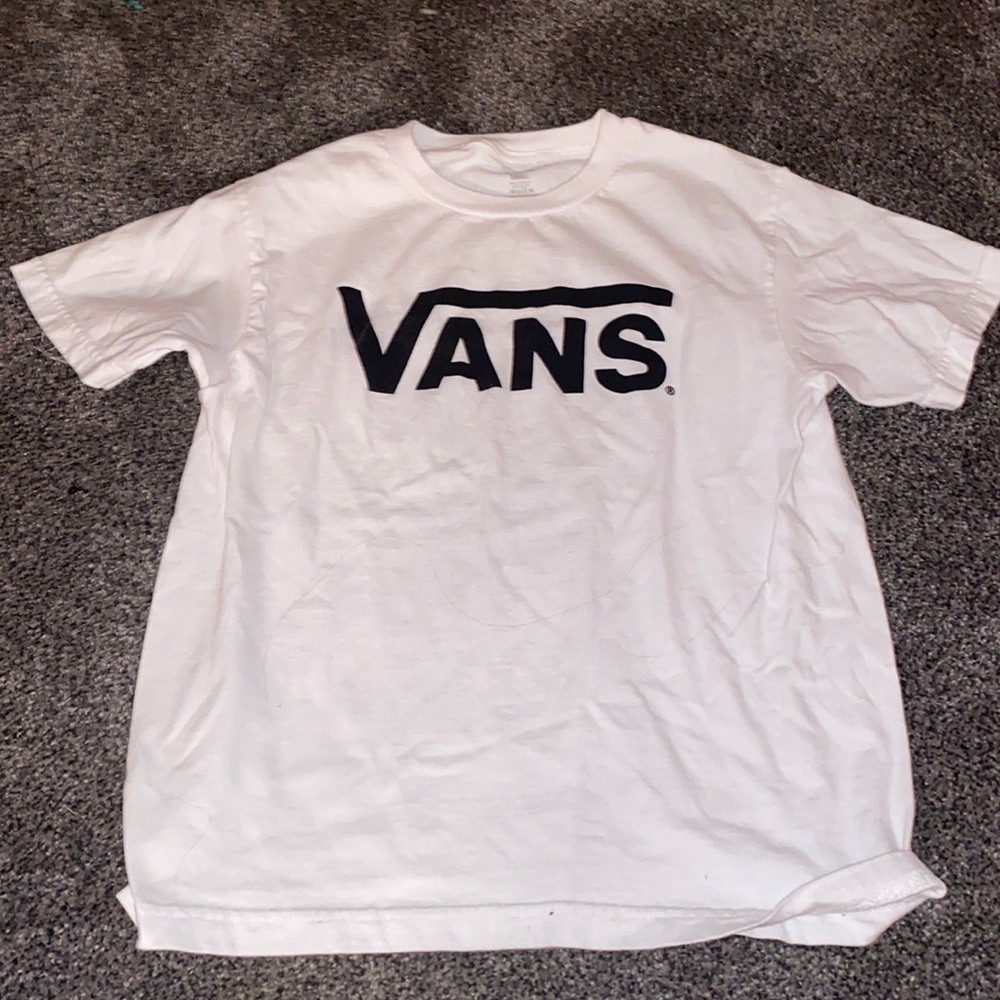white vans t-shirt
